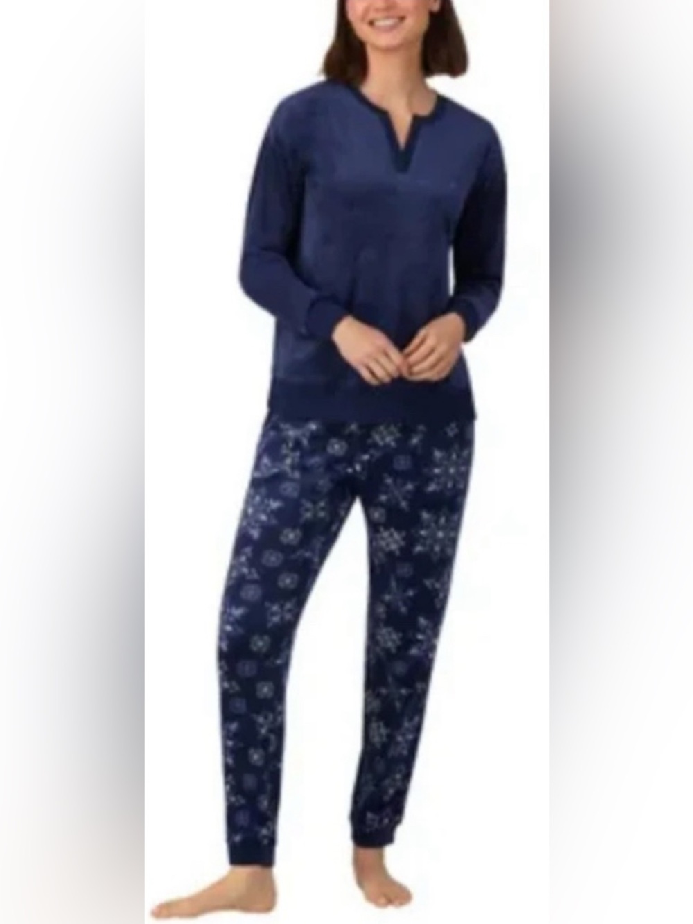 🌙Nautica Women’s Silky Fleece Pajama Set✨ NWT